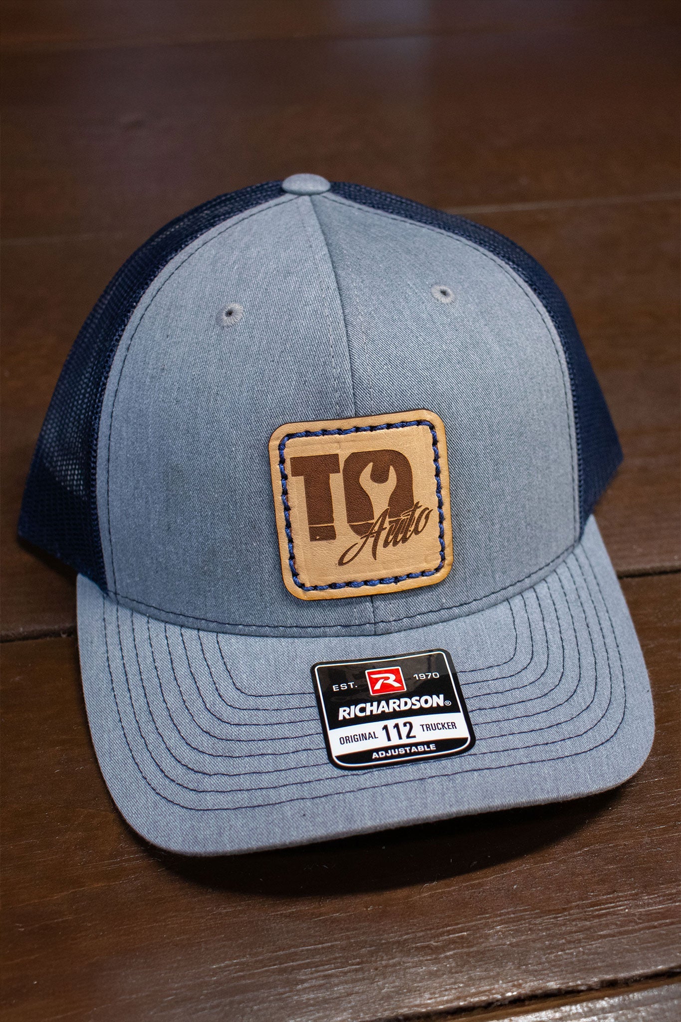 Hats with Leather Patches