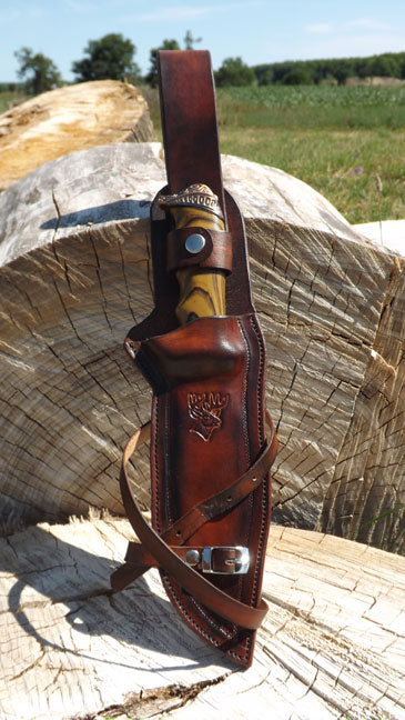 Custom fit knife sheath (Must contact us first for quote before adding to cart)