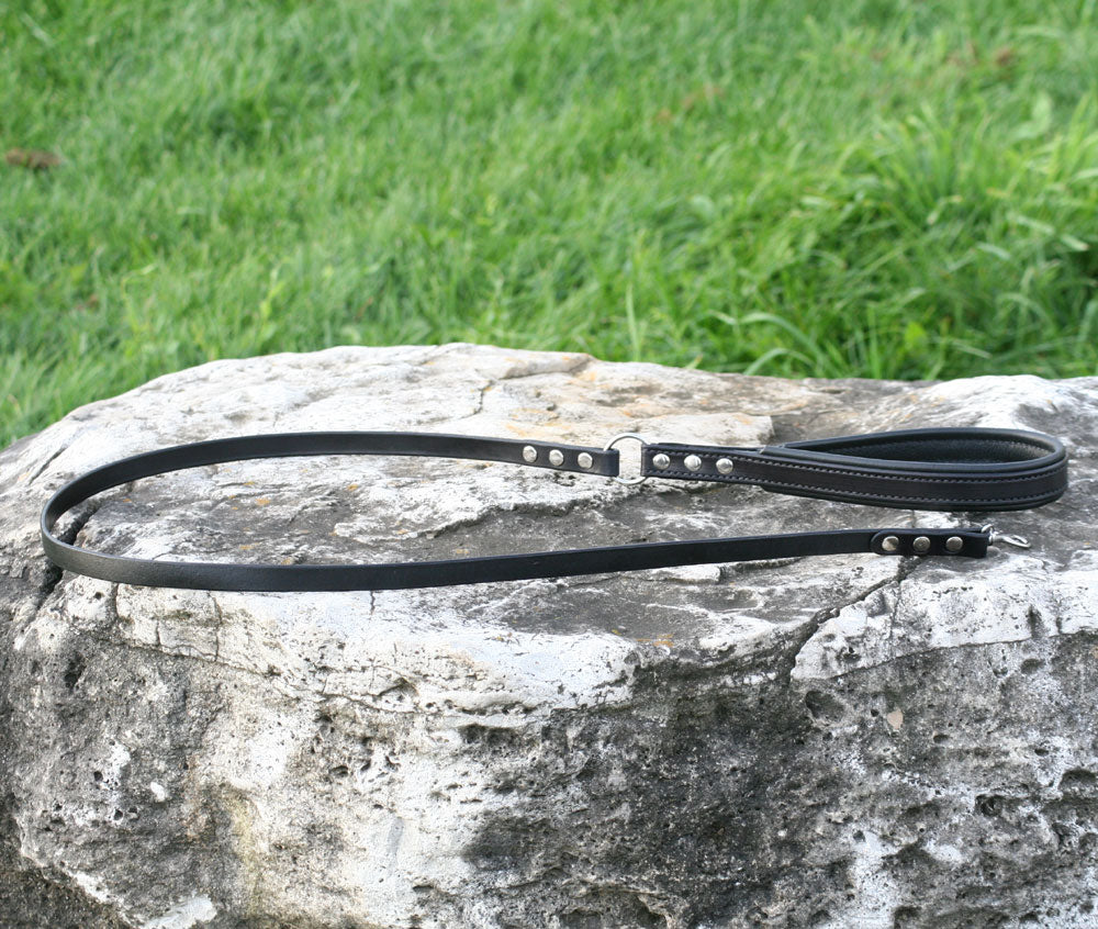 Artisan Series - Deluxe leash handle with length of leather