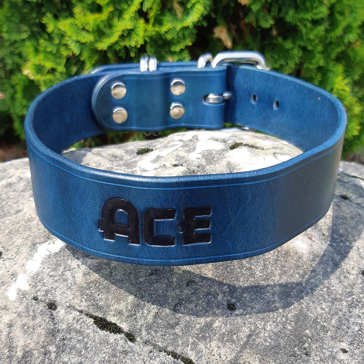Artisan Series - Classic 1½ inch wide collar with Font.