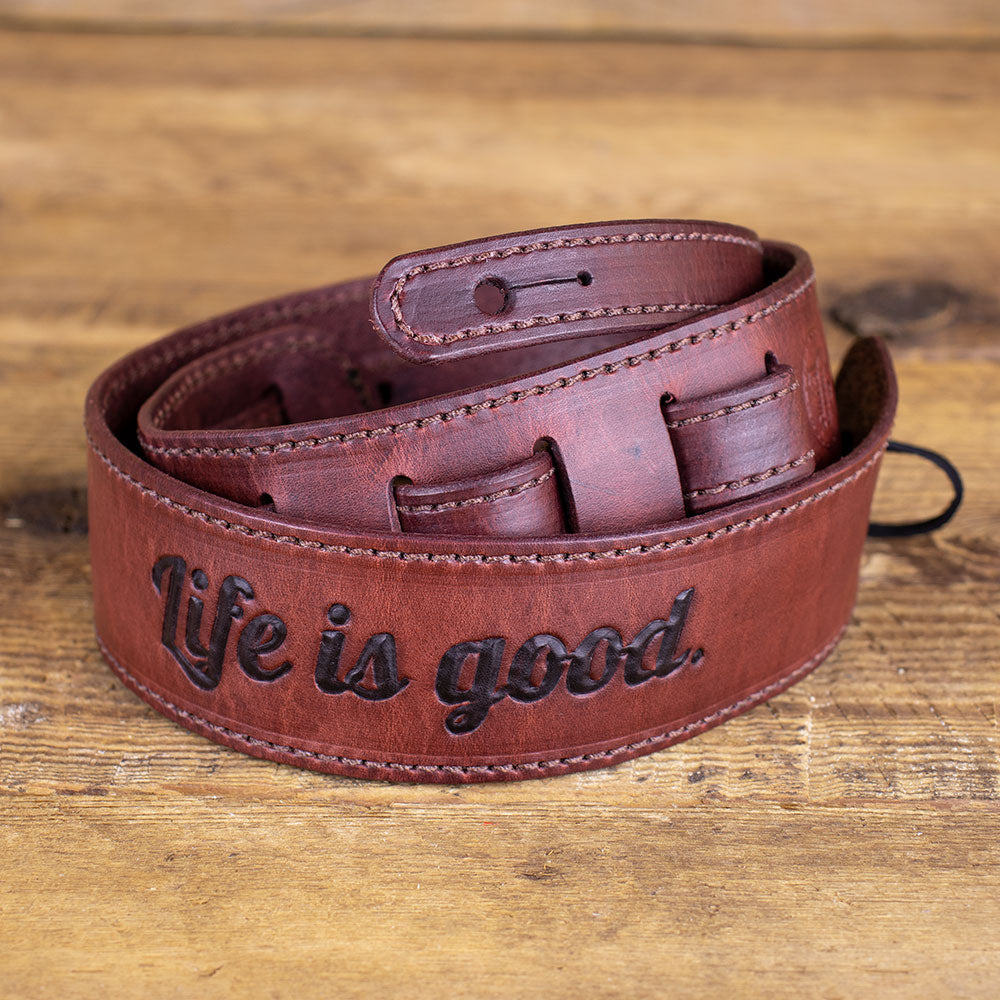 Upgraded guitar strap