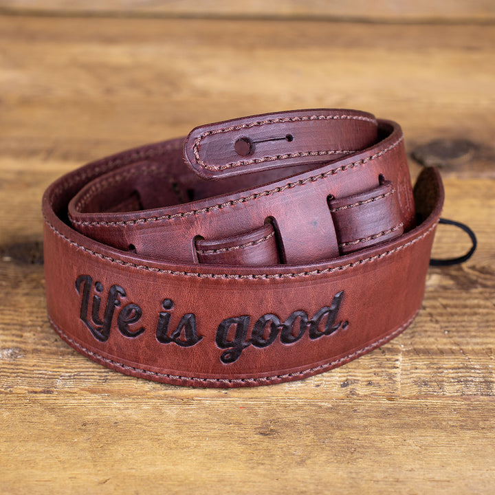 Upgraded guitar strap