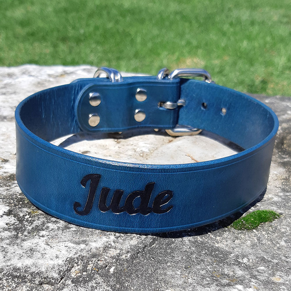 Artisan Series - Classic 1½ inch wide collar with Font.