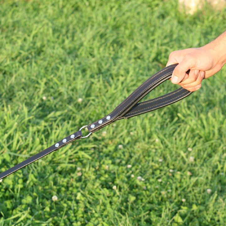 Artisan Series - Deluxe leash handle with length of leather