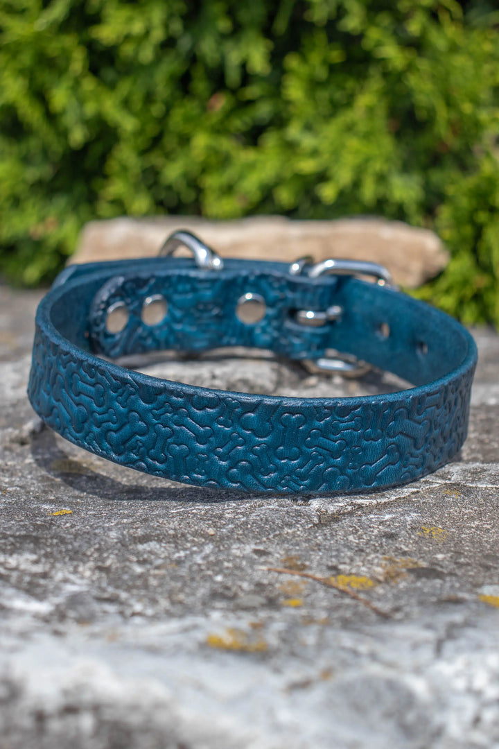 Artisan Series - Classic 1 inch wide collar with patterns