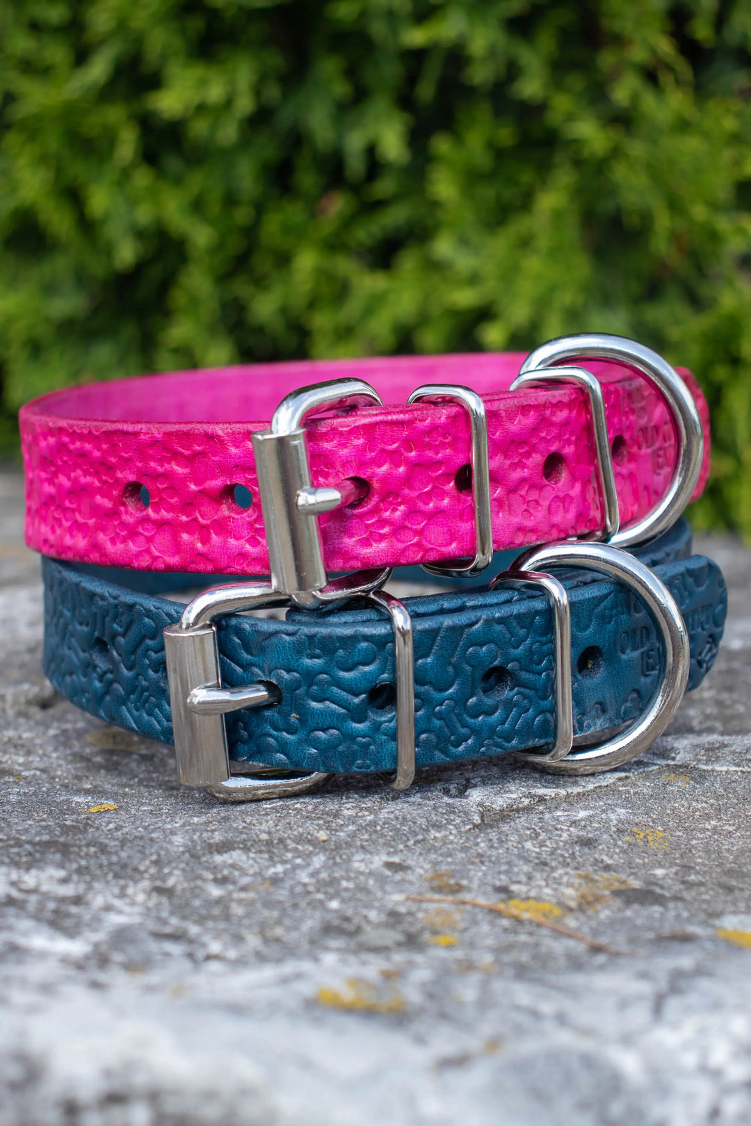 Artisan Series - Classic 1 inch wide collar with patterns