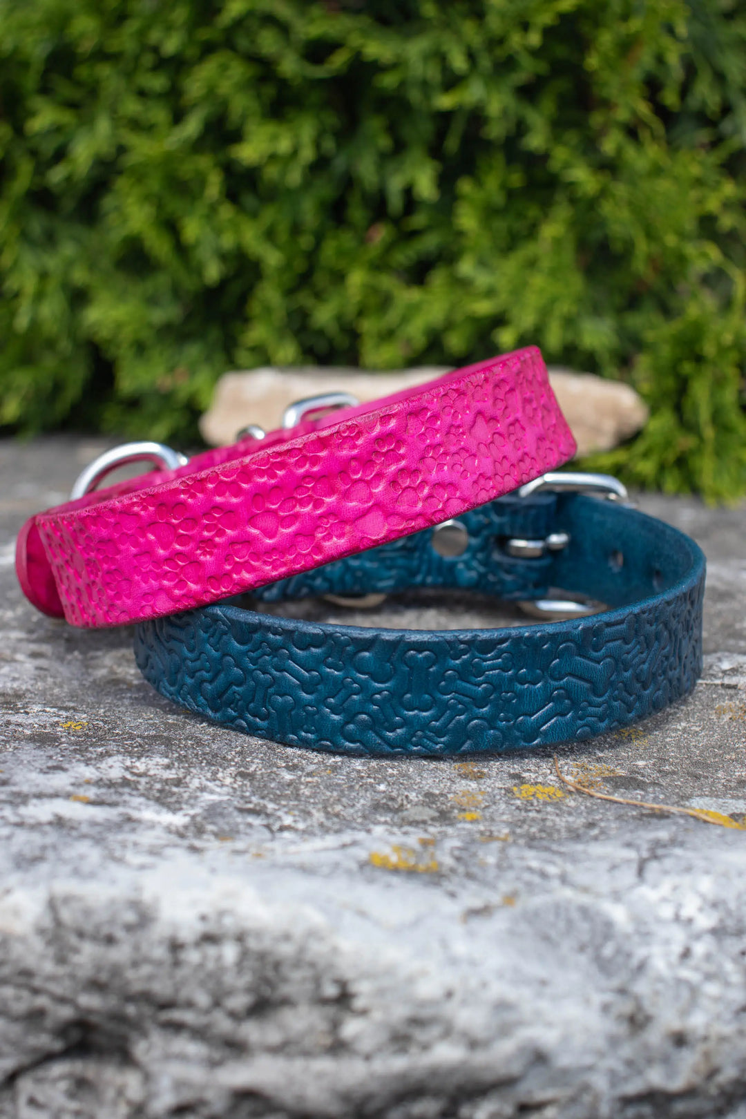 Artisan Series - Classic 1 inch wide collar with patterns