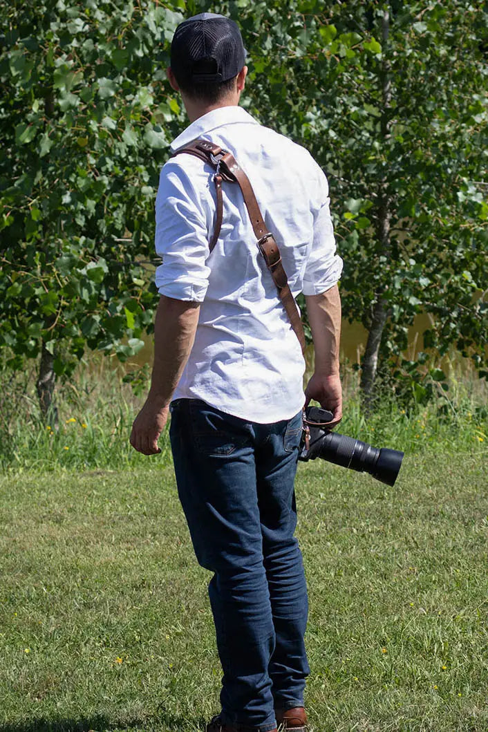 Side Shooter Sling Camera Strap - The Devon