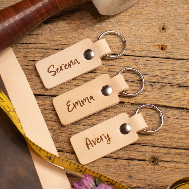 Personalized Named Key Fobs
