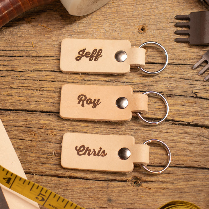 Personalized Named Key Fobs