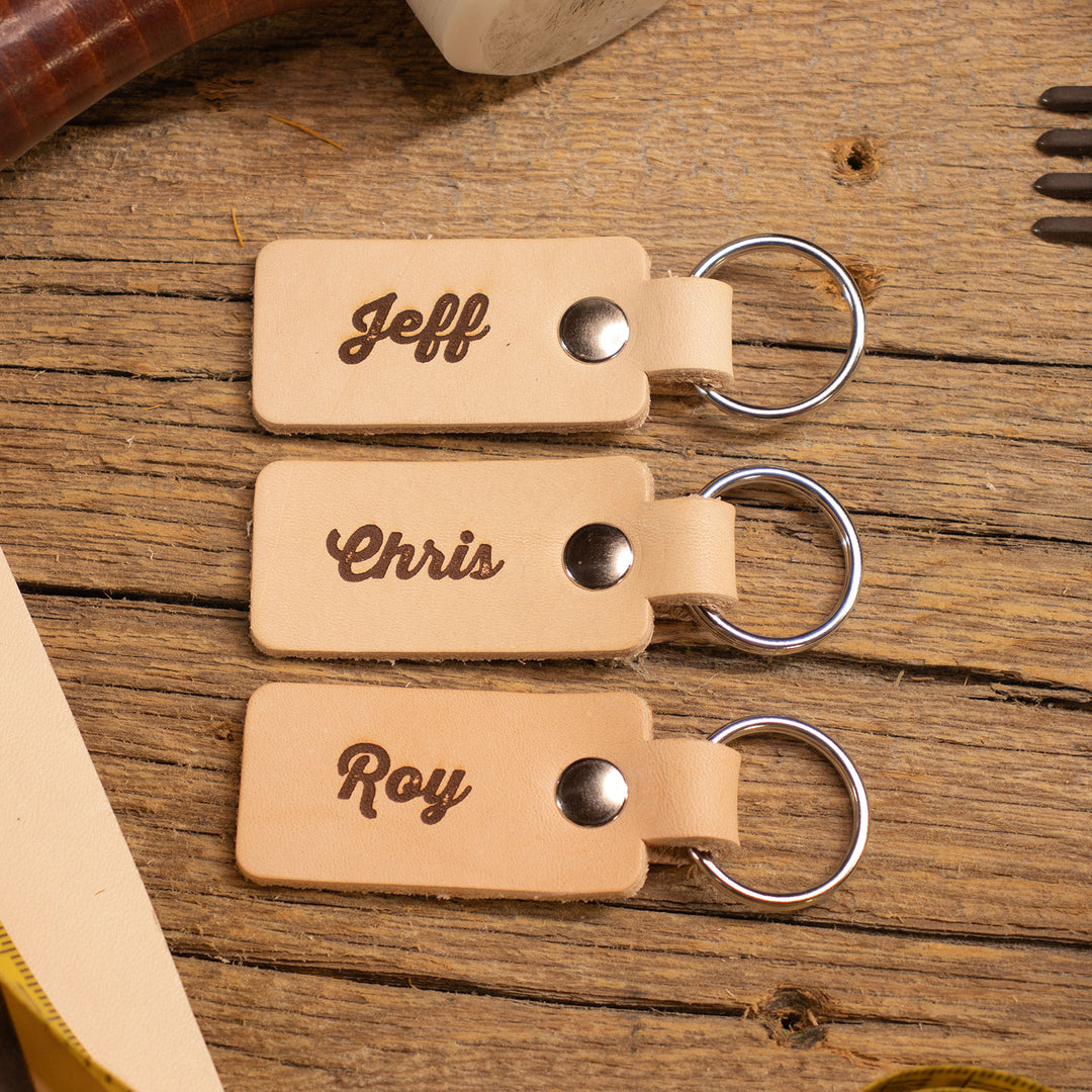 Personalized Named Key Fobs