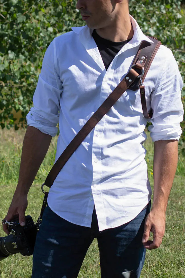 Side Shooter Sling Camera Strap - The Devon