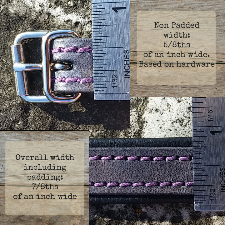 Artisan Series - Deluxe 5/8 inch wide Collar with No Font