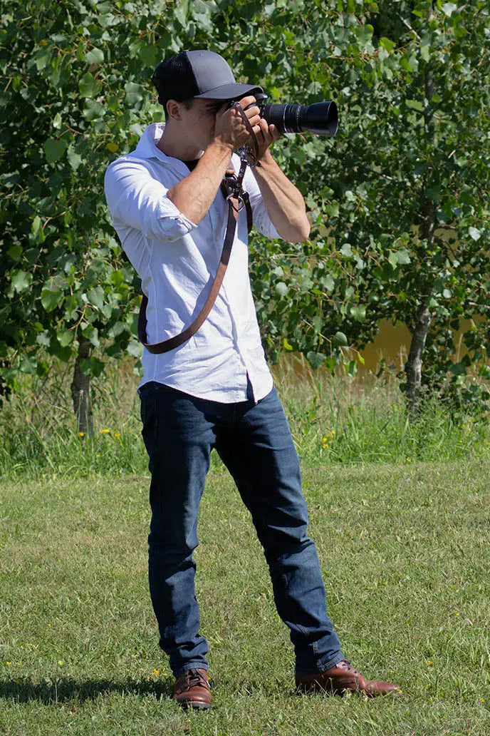 Side Shooter Sling Camera Strap - The Devon